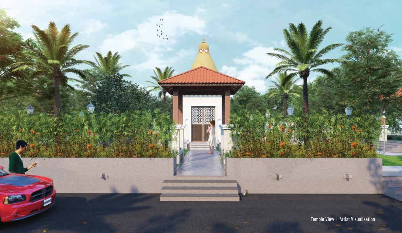  skyways vrundavan d Temple