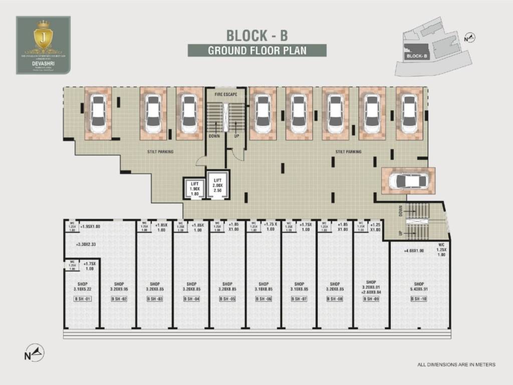  the janata chsl Block B Cluster Plan