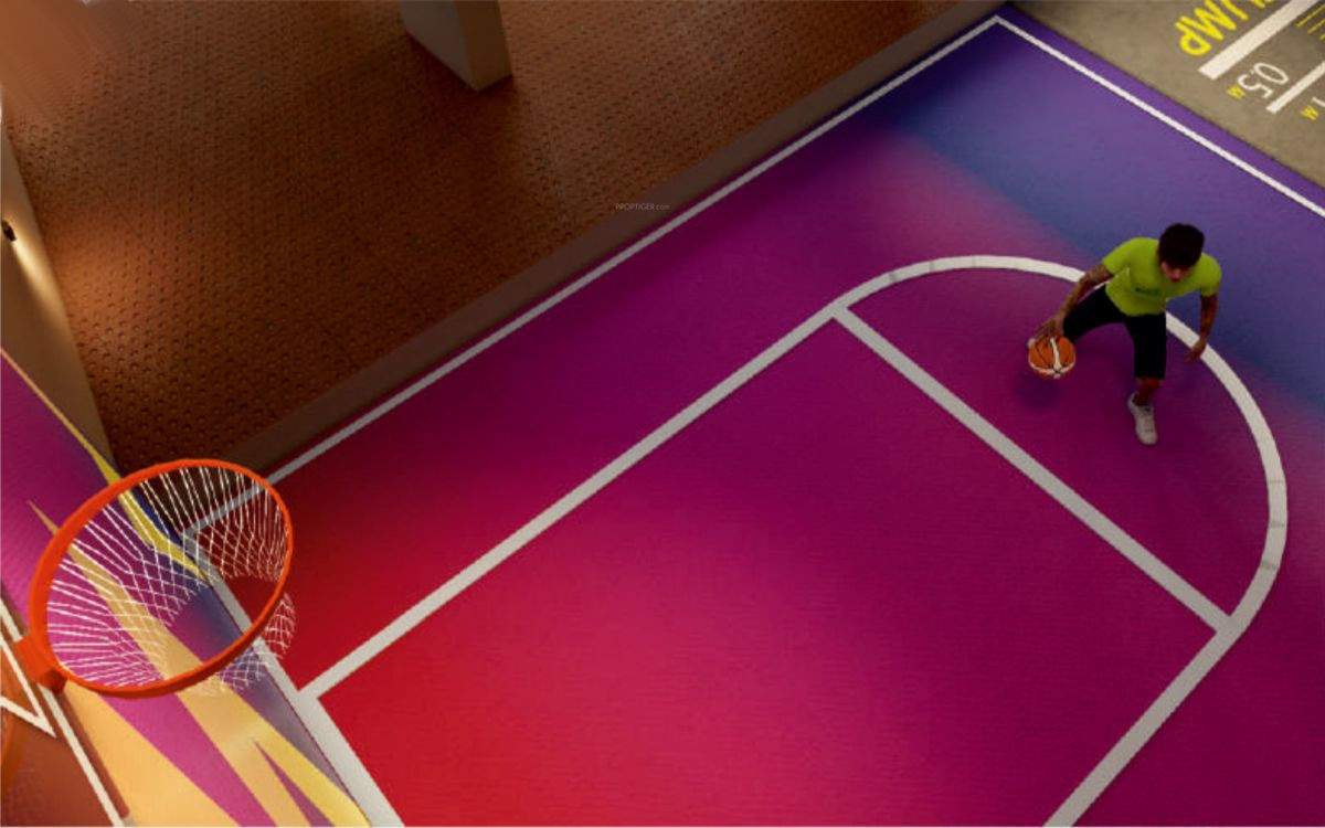  the janata chsl Basketball Court