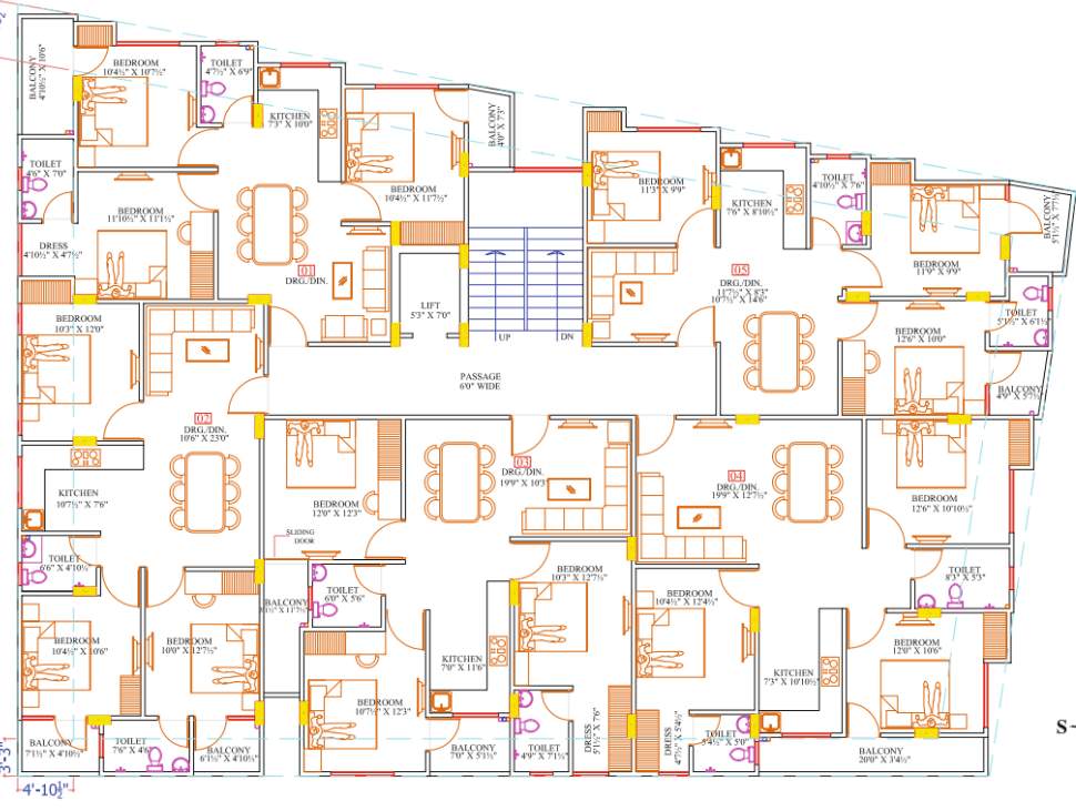  jc heights 10 JC Heights 10 Cluster Plan
