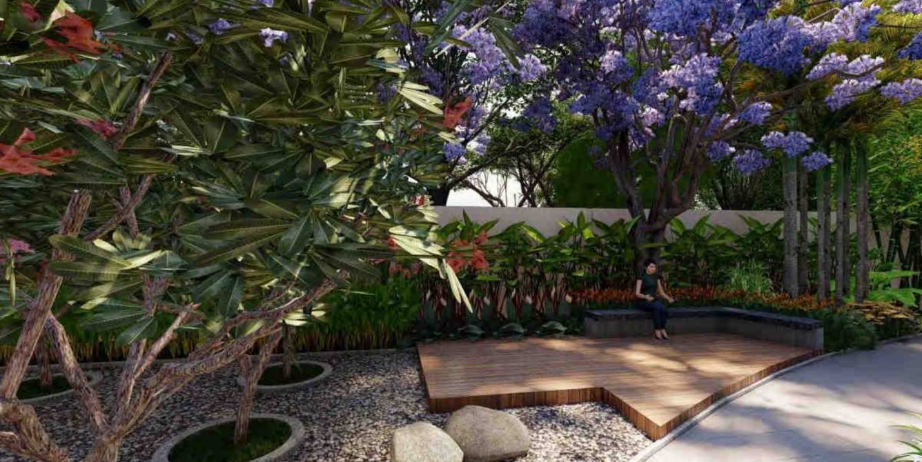  srishti layout Yoga/Meditation Area