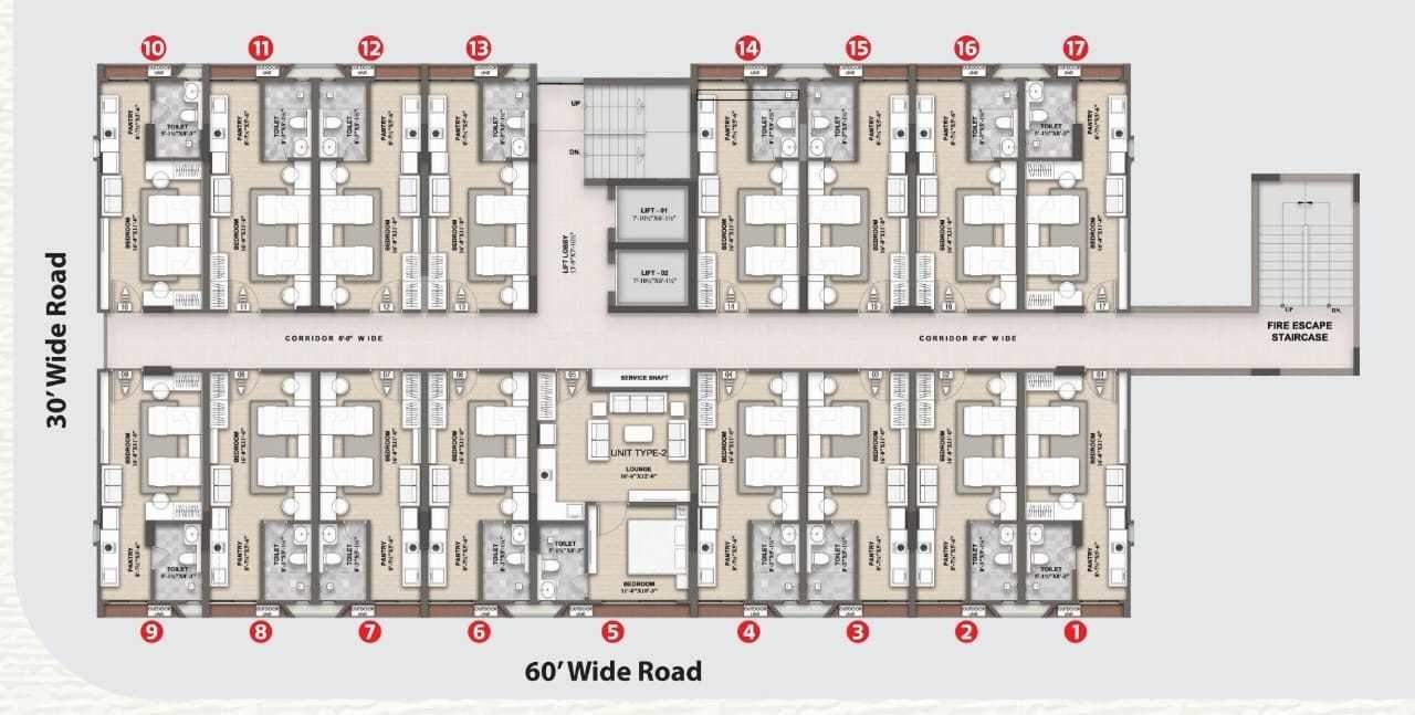  kanak vrinda heights Kanak Vrinda Heights Cluster Plan