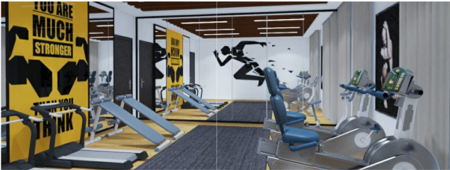  green rich county Gymnasium