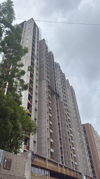 Block A Construction Status July-25 reflection Block A Construction Status July-25