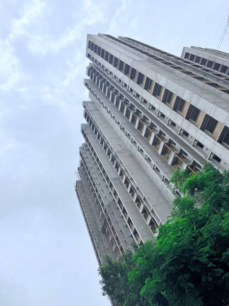 Block B Construction Status July-25 reflection Block B Construction Status July-25