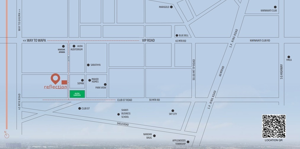  reflection Location Plan