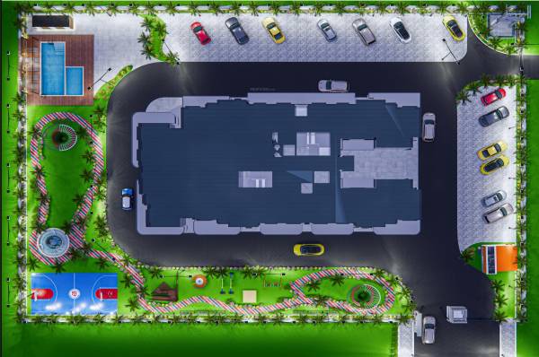  tower Ompee Tower Ground Cluster Plan
