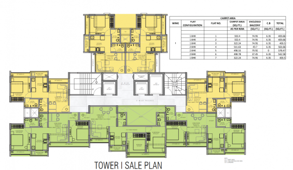  jsb-nakshatra-veda Tower 1 Cluster Plan