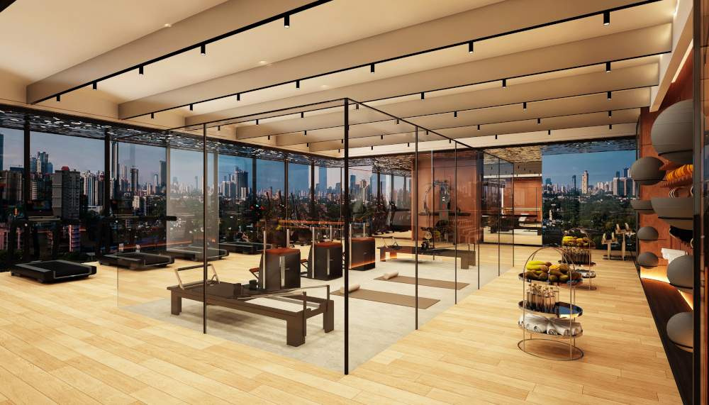  ten x era raymond realty tower b Gymnasium