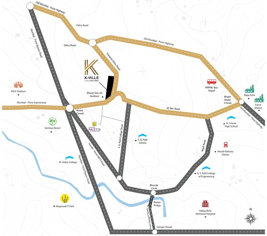  k ville Location Plan