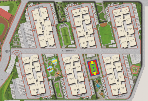  first-city-phase-2a-harmony-1-and-harmony-6 Layout Plan