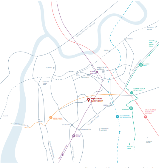 nextown jasper Location Plan
