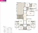  alora A Wing - 2 Basements, Ground To 9th Floor Typical Cluster Plan