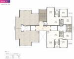  alora C Wing - 2 Basements, Ground to 9th Floor And 10th Part Floor Typical Cluster Plan
