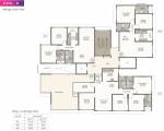  alora D Wing - 2 Basements, Ground To 8th Floor Refuge Cluster Plan
