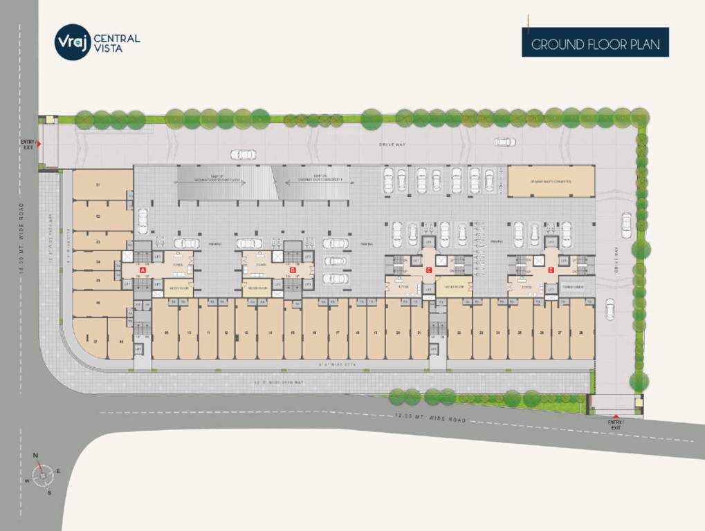  vraj central vista Vraj Central Vista Cluster Plan