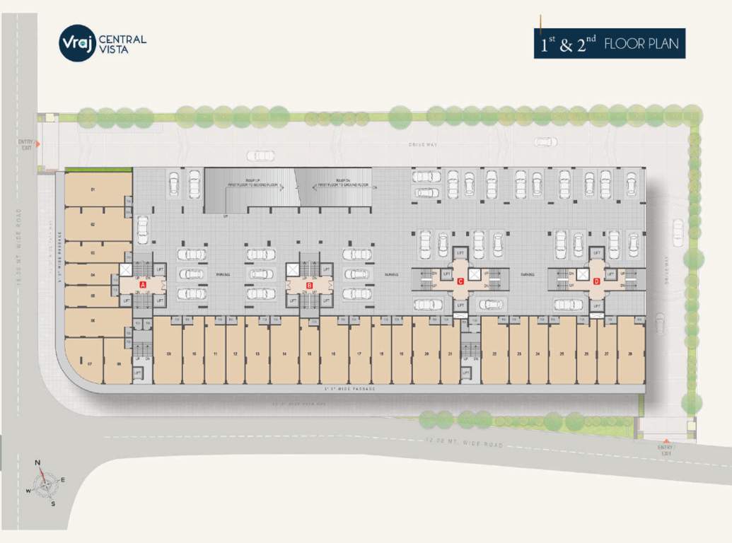  vraj central vista Vraj Central Vista Cluster Plan