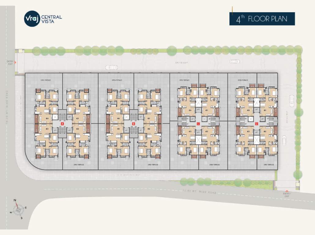  vraj central vista Vraj Central Vista Cluster Plan
