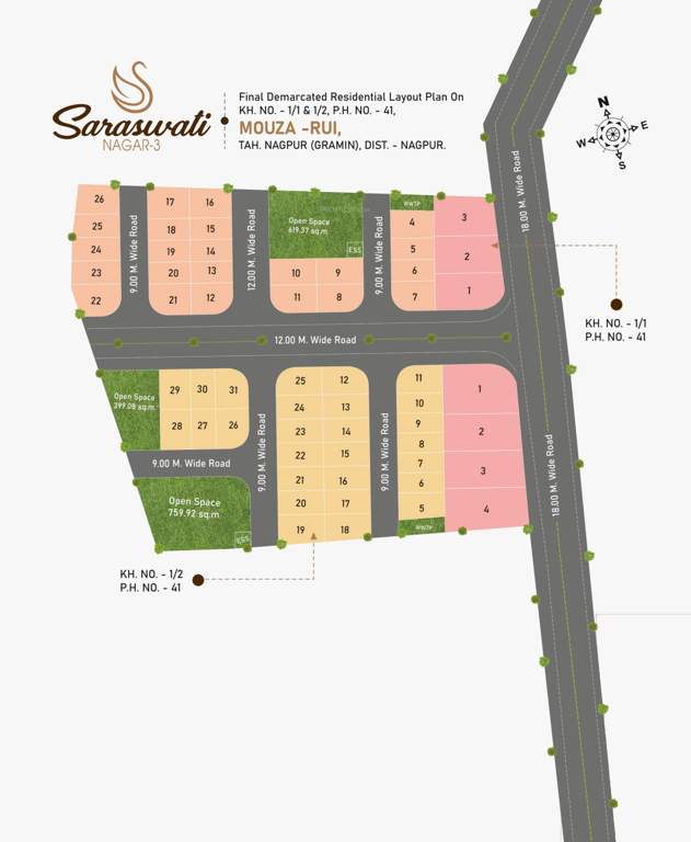 saraswati nagar 3 Layout Plan