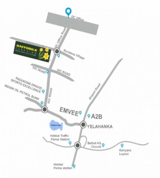  daffodils Location Plan
