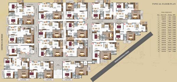 sunrise Yiva Sunrise Typical Cluster Plan