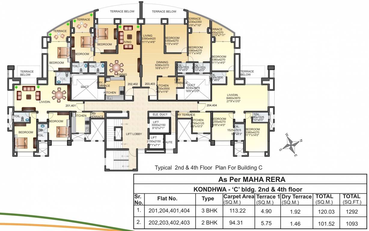  homes solitaire phase iii Building C Cluster Plan