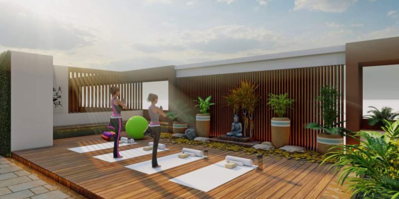  laxmi lifestyle Yoga/ Meditation Area