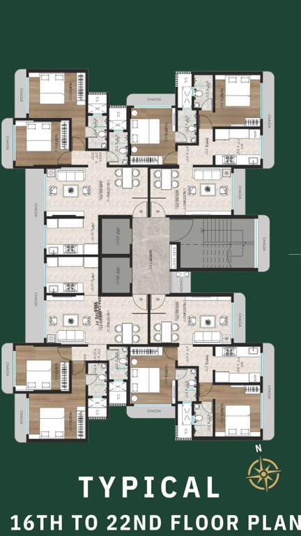  hitendra dhamm shabha chsl Hitendra Dhamm Shabha Co operative Housing Society Limited Cluster Plan