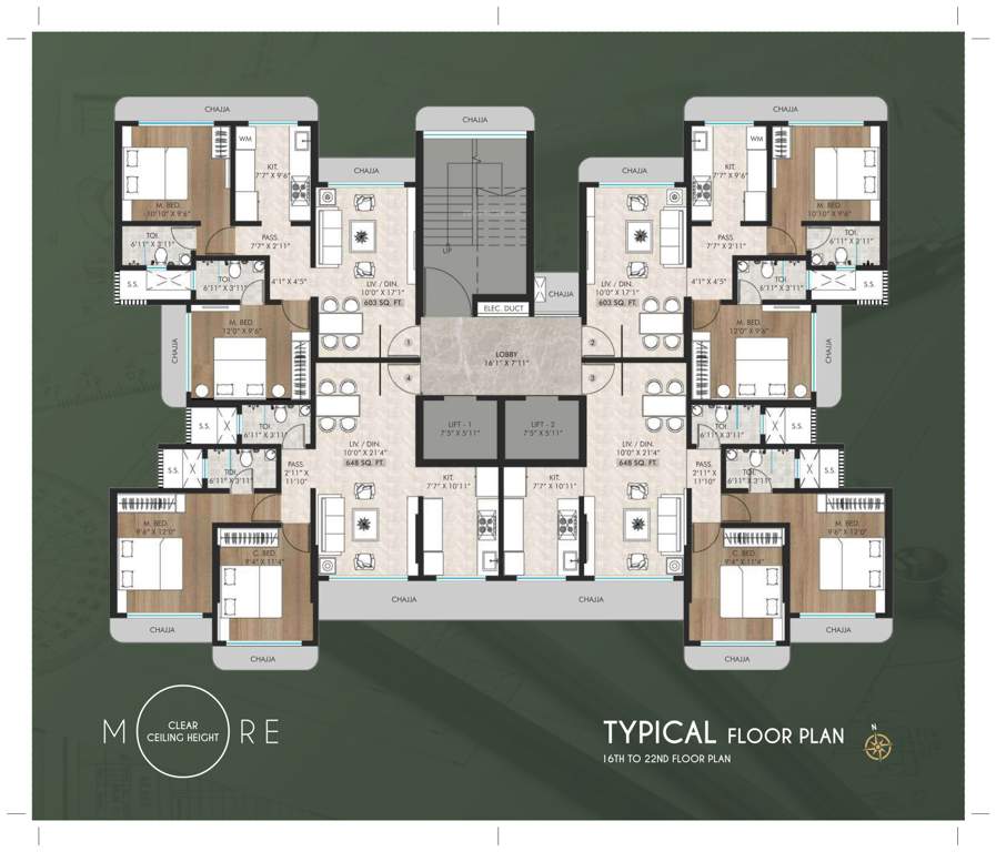  hitendra dhamm shabha chsl Hitendra Dhamm Shabha Co operative Housing Society Limited Cluster Plan