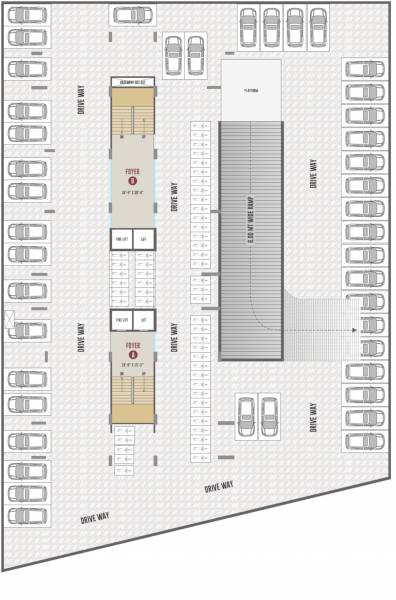  sapphire Block A And B Cluster Plan For Basement