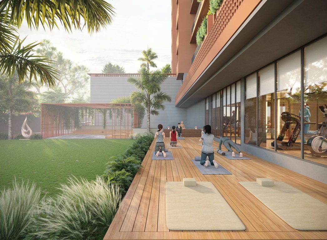  sapphire Yoga/ Meditation Area