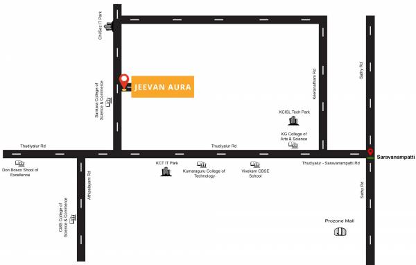 Location Plan jeevan-aura Location Plan