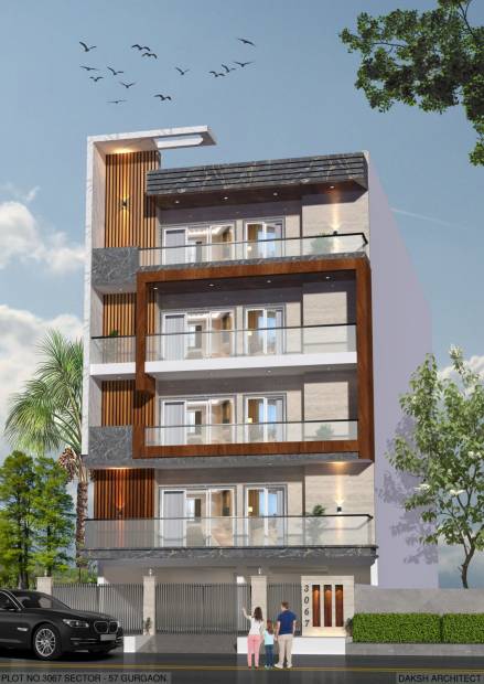  luxury-builder-floor-sector-57-2026- Elevation