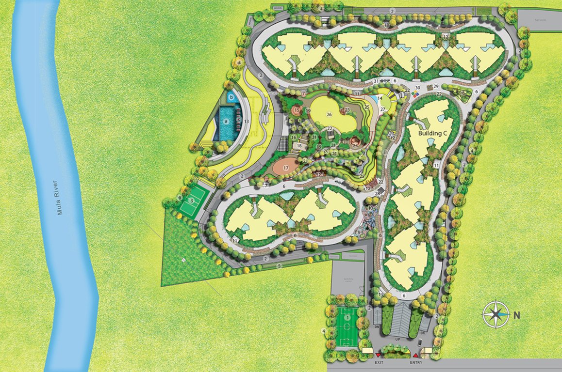  sensorium phase vii Layout Plan
