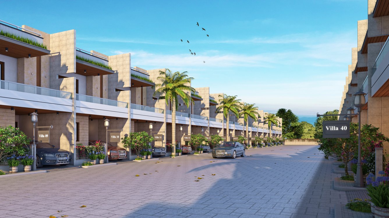  krishna kunj villas Elevation
