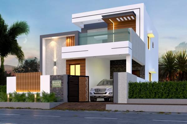 Elevation om-sakthi-castle Elevation