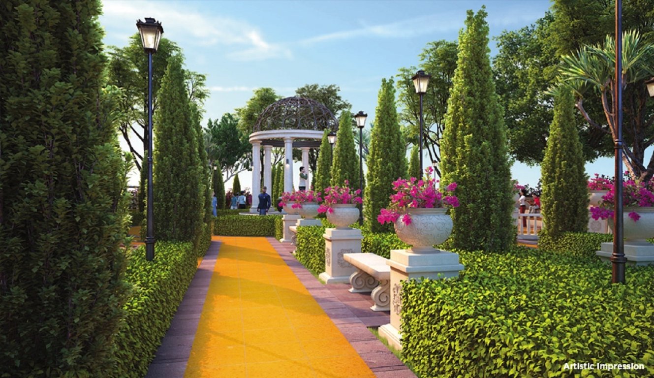  city phase 1c Landscape Garden and Tree Planting