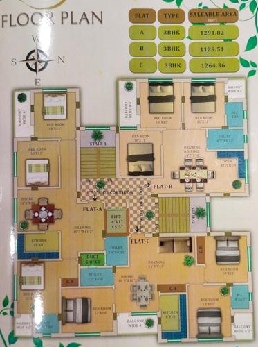Swarnomoyee Cluster Plan from 1st to 7th Floor swarnomoyee Swarnomoyee Cluster Plan from 1st to 7th Floor
