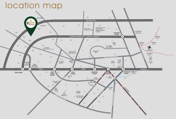  green-bhoomi Location Plan