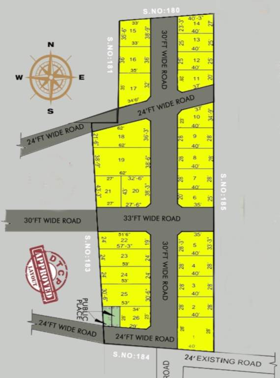 emerald city Layout Plan