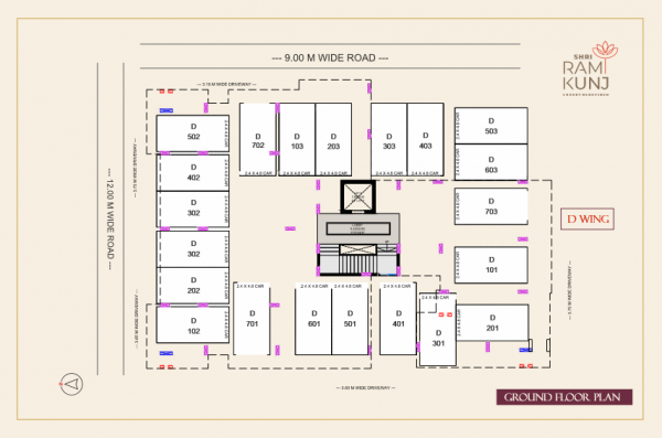  shri-ram-kunj Wing A Cluster Plan