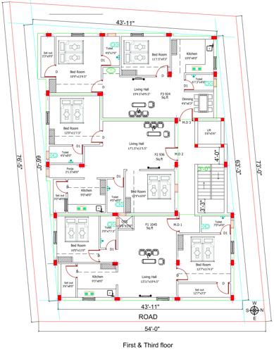  the-lotus The Lotus Cluster Plan For 1st And 3rd Floor