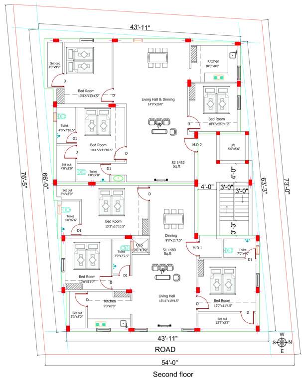  the lotus The Lotus Cluster Plan For 2nd Floor