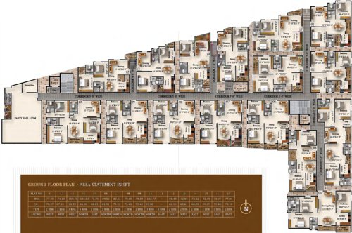  temple-bells United Temple Bells Ground Cluster Plan