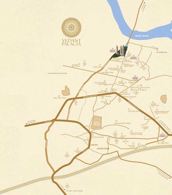  vedant palacia Location Plan