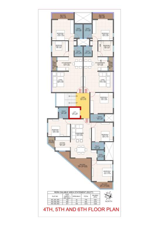  geetanjali a apartment Geetanjali A Apartment Cluster Plan
