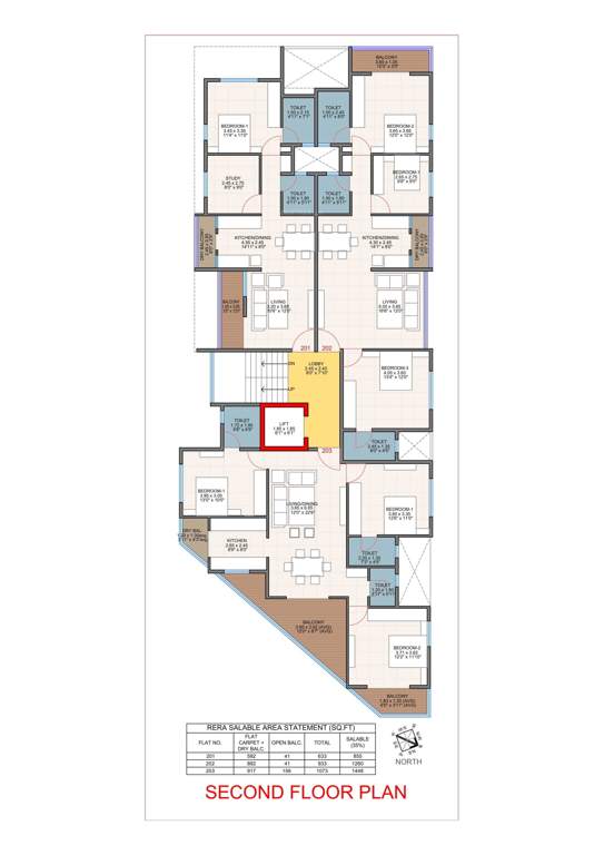  geetanjali a apartment Geetanjali A Apartment Cluster Plan