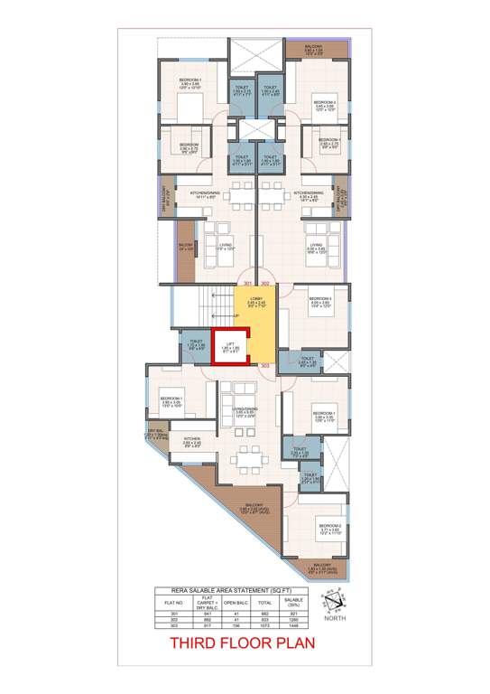  geetanjali a apartment Geetanjali A Apartment Cluster Plan