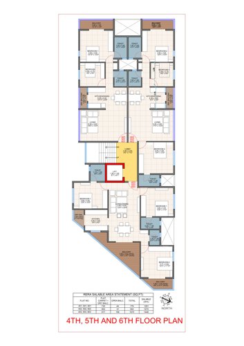  geetanjali-a Geetanjali A Apartment Cluster Plan