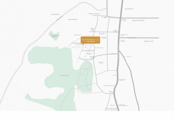  geetanjali-a-apartment Location Plan
